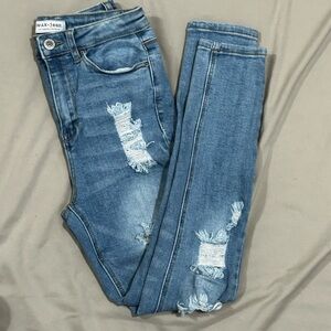 Wax Jeans ripped skinny jean 5/27